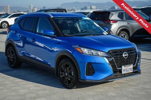 Electric Blue Metallic 2024 Nissan Kicks SV