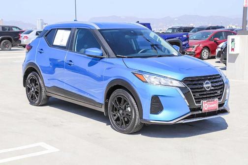 Electric Blue Metallic 2024 Nissan Kicks SV