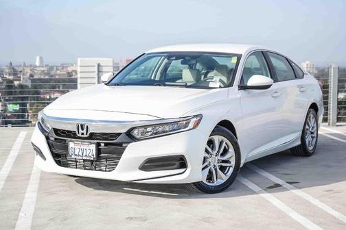 Platinum White Pearl 2019 Honda Accord LX