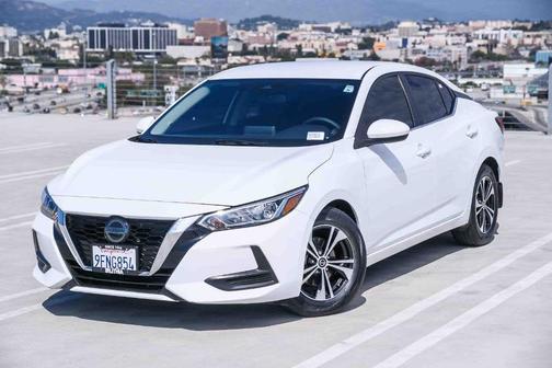 Cloud White 2023 Nissan Sentra SV
