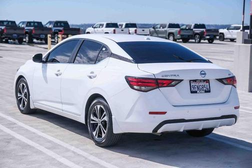 Cloud White 2023 Nissan Sentra SV
