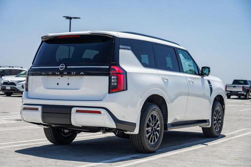 Aspen White 2026 Nissan Armada SV