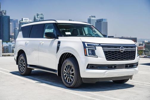 Aspen White 2026 Nissan Armada SV