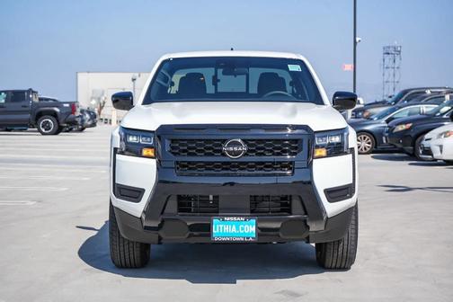 Glacier White 2026 Nissan Frontier SV
