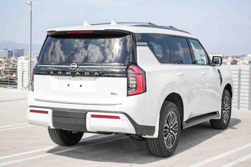 Aspen White 2026 Nissan Armada SL