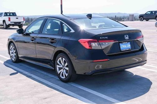 Black 2025 Honda Civic LX