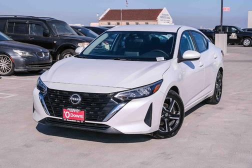Aspen White 2024 Nissan Sentra SV