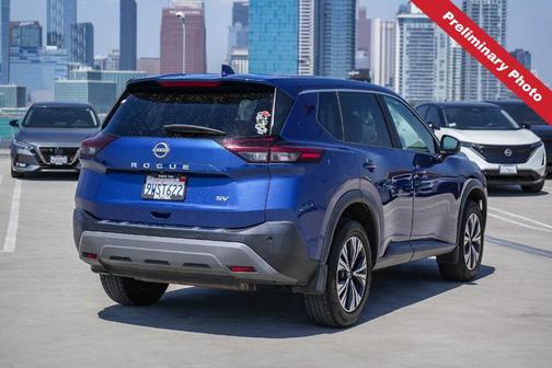 Caspian Blue 2023 Nissan Rogue SV