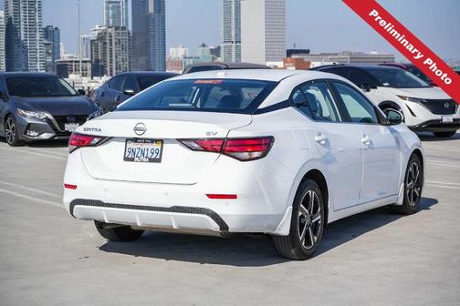Cloud White 2024 Nissan Sentra SV