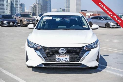 Cloud White 2024 Nissan Sentra SV