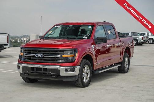 Rapid Red Metallic Tinted Clearcoat 2025 Ford F-150 XLT