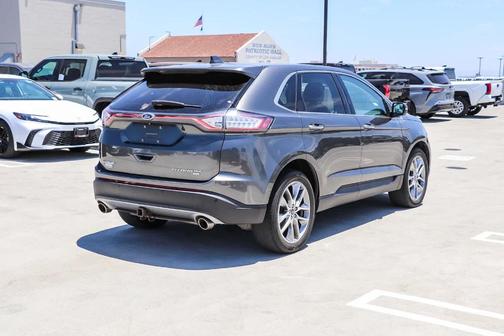 Magnetic Metallic 2016 Ford Edge Titanium