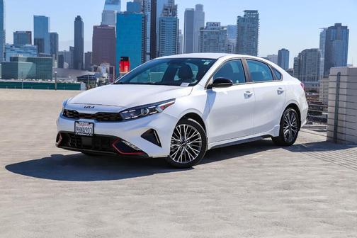Snow White Pearl 2023 Kia Forte GT-Line