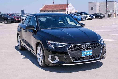 Brilliant Black 2024 Audi A3 Premium
