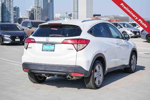 Platinum White Pearl 2019 Honda HR-V EX