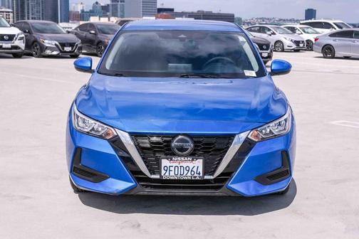 Electric Blue Metallic 2023 Nissan Sentra SV