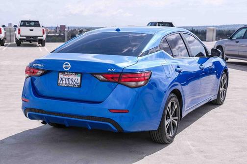 Electric Blue Metallic 2023 Nissan Sentra SV
