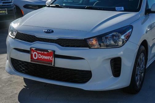 Clear White 2019 Kia Rio S