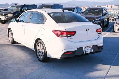 Clear White 2019 Kia Rio S