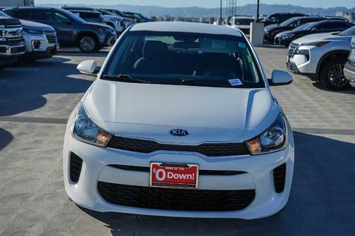 Clear White 2019 Kia Rio S