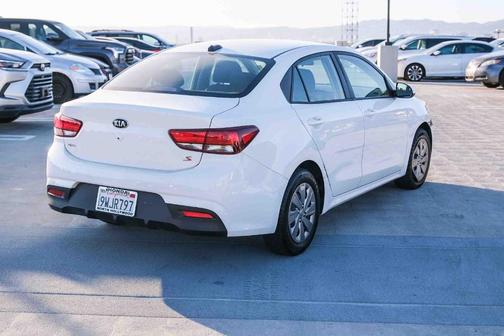 Clear White 2019 Kia Rio S