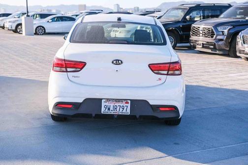 Clear White 2019 Kia Rio S