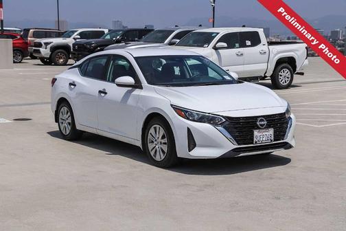 Cloud White 2025 Nissan Sentra S