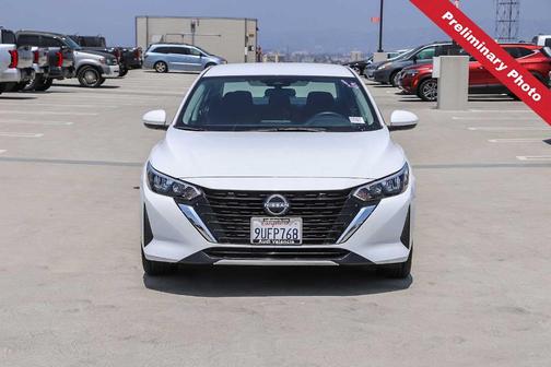 Cloud White 2025 Nissan Sentra S
