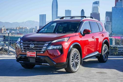 Scarlet Ember Tintcoat 2026 Nissan Rogue Platinum