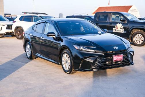 Midnight Black Metallic 2025 Toyota Camry LE