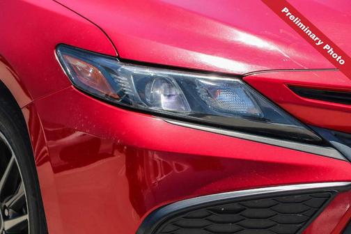 Red 2021 Toyota Camry SE