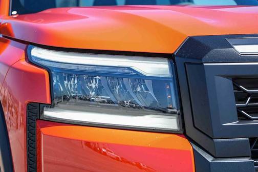 Afterburn Orang 2026 Nissan Frontier PRO-4X
