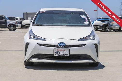 Super White 2020 Toyota Prius LE