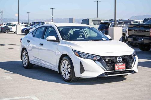 Cloud White 2025 Nissan Sentra S
