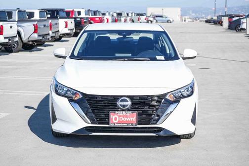 Cloud White 2025 Nissan Sentra S