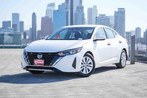 Cloud White 2025 Nissan Sentra S
