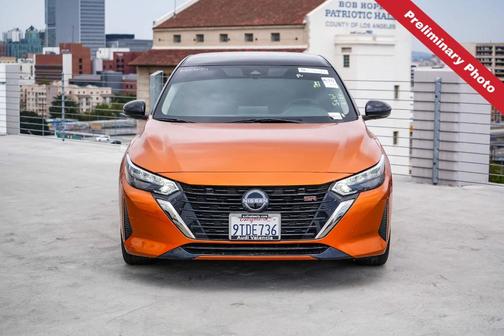Orange 2024 Nissan Sentra SR