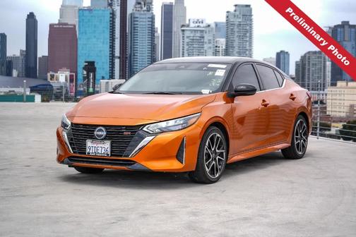 Orange 2024 Nissan Sentra SR