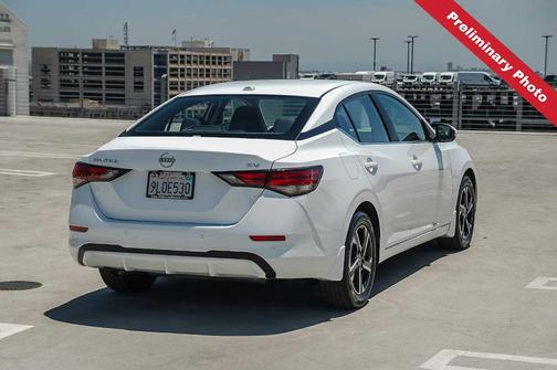 Cloud White 2024 Nissan Sentra SV