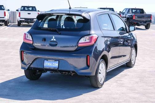 Graphite Gray Metallic 2024 Mitsubishi Mirage ES