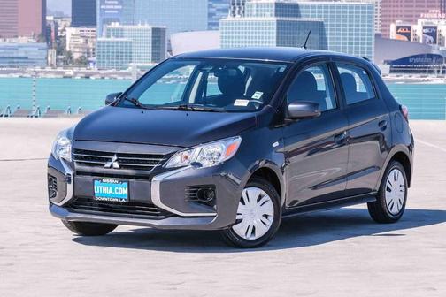 Graphite Gray Metallic 2024 Mitsubishi Mirage ES