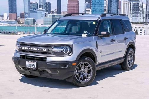 Iconic Silver Metallic 2021 Ford Bronco Sport Big Bend