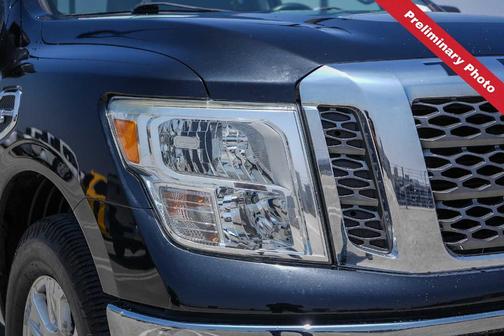 Magnetic Black 2017 Nissan Titan SV