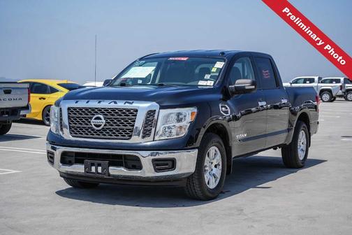 Magnetic Black 2017 Nissan Titan SV