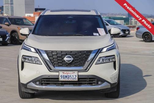 White 2022 Nissan Rogue Platinum