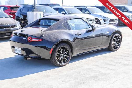 Jet Black Mica 2025 Mazda MX-5 Miata RF Grand Touring