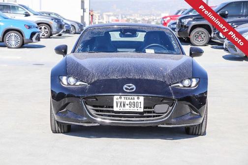 Jet Black Mica 2025 Mazda MX-5 Miata RF Grand Touring