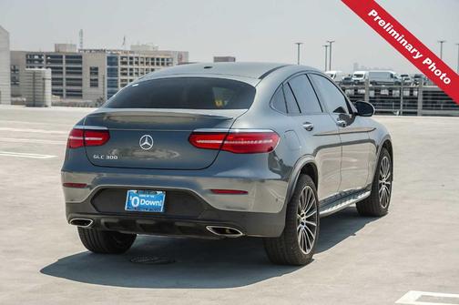 Gray Metallic 2018 Mercedes-Benz GLC 300 4MATIC Coupe