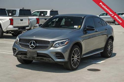 Gray Metallic 2018 Mercedes-Benz GLC 300 4MATIC Coupe