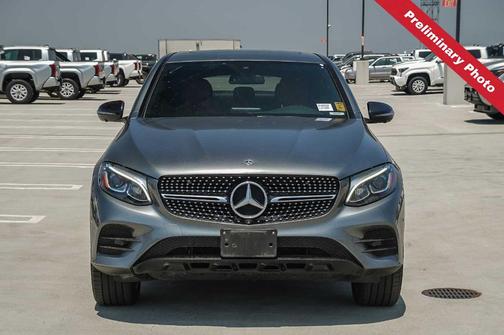 Gray Metallic 2018 Mercedes-Benz GLC 300 4MATIC Coupe